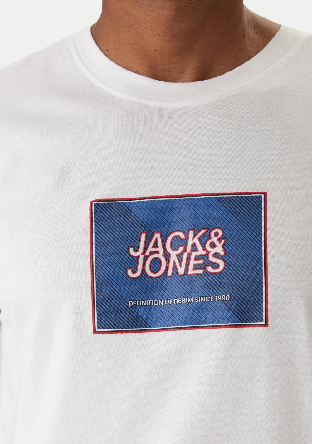 jack jones jjrain bela majica