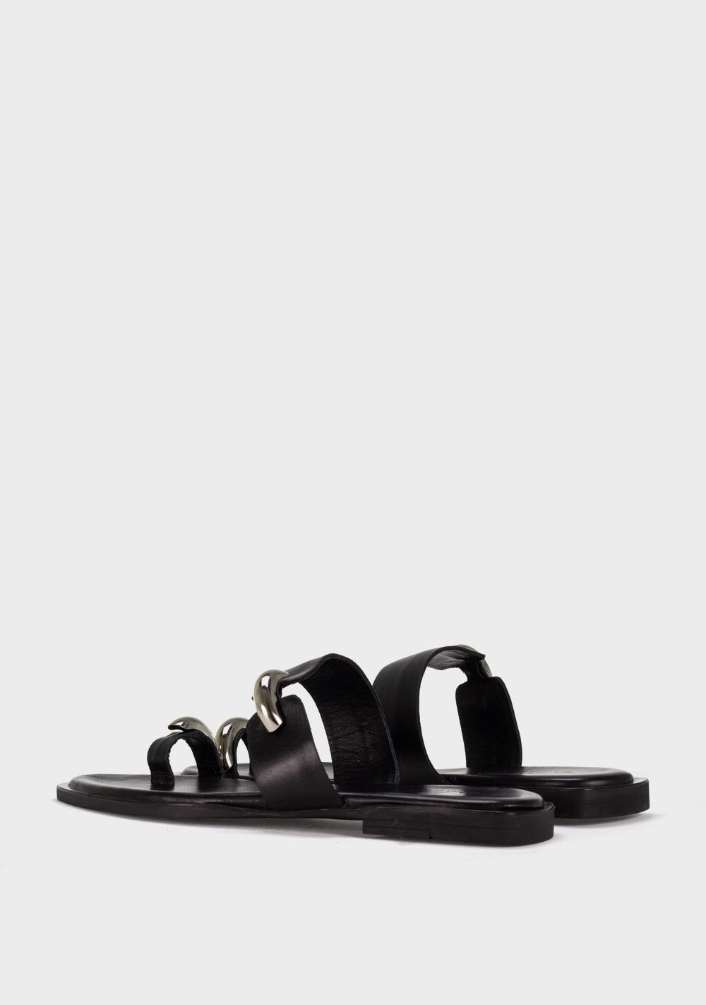 alba cain zenske kozne papuce crna