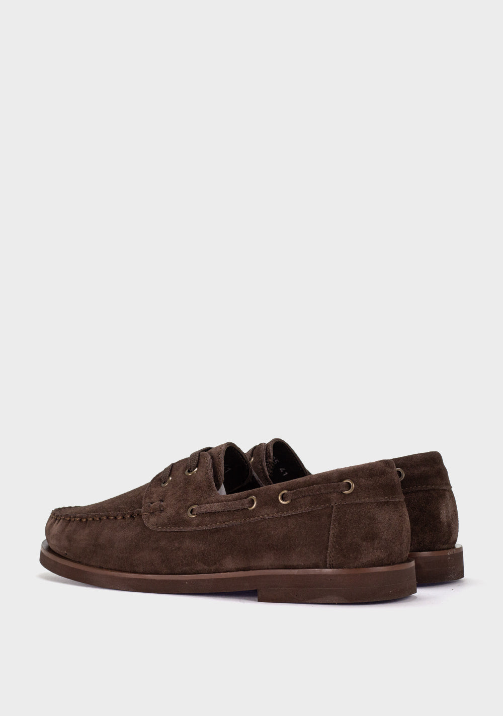 Alba Marine muške mokasine od brušene kože braon
