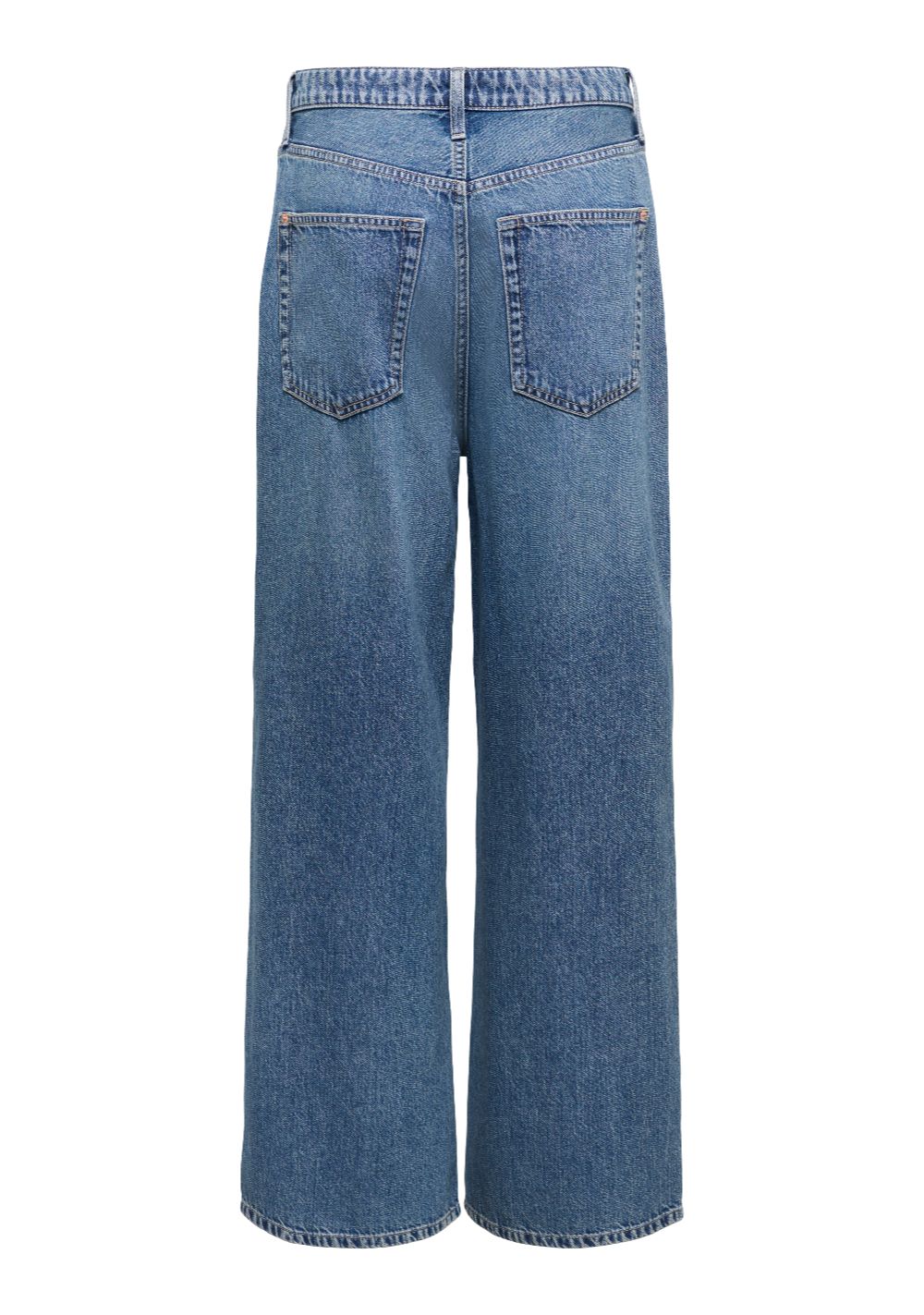 only zenske farmerke visokog struka siroke plava