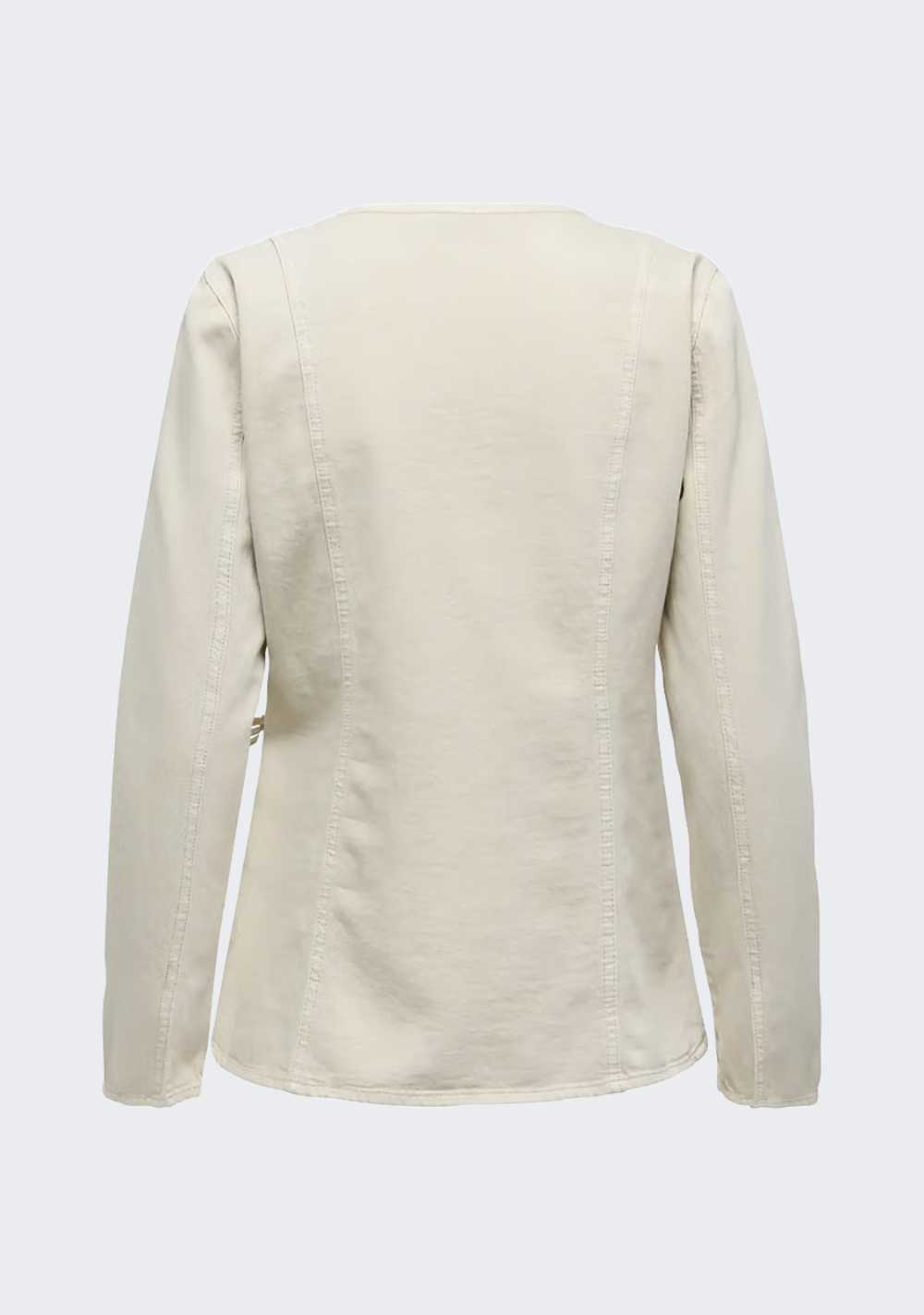 zenska bluza sa vezivanjem u struku only bez