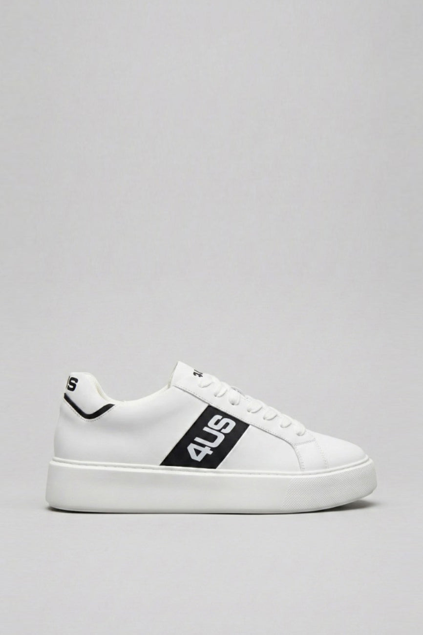 4us paciotti muske kozne patike bela