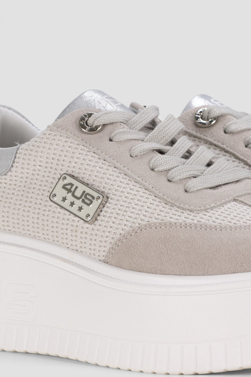 4us paciotti zenske kozne patike siva