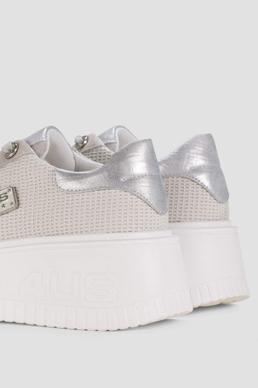 4us paciotti zenske kozne patike siva