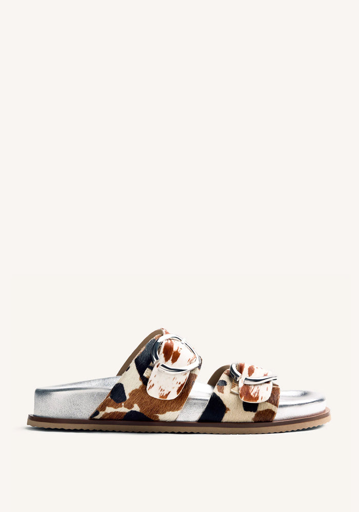 gioseppo animal print zenske papuce multicolor