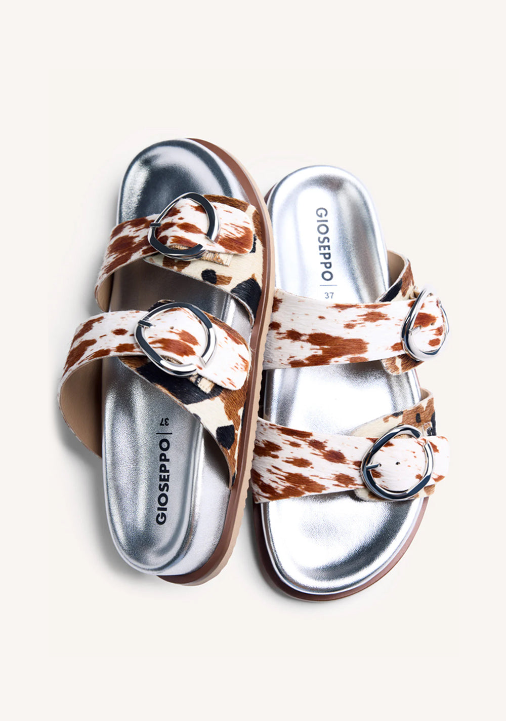 gioseppo animal print zenske papuce multicolor