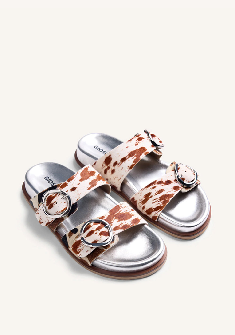 gioseppo animal print zenske papuce multicolor