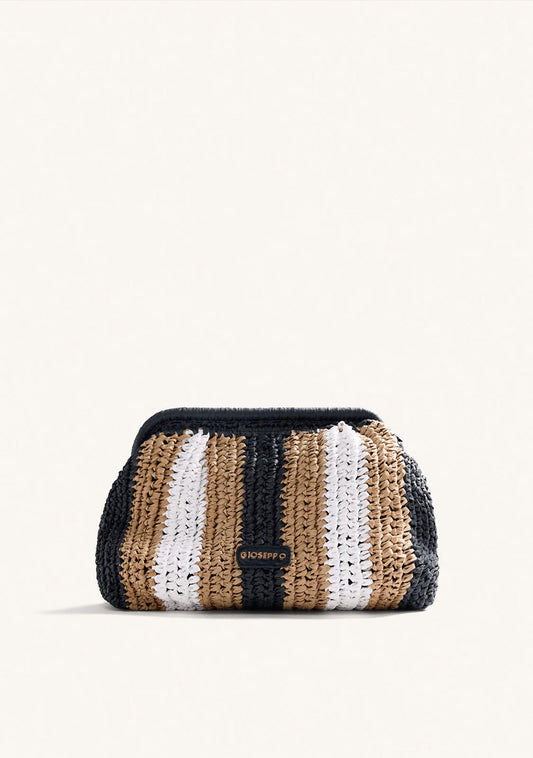 Gioseppo Matunda ženska pletena rafija torbica