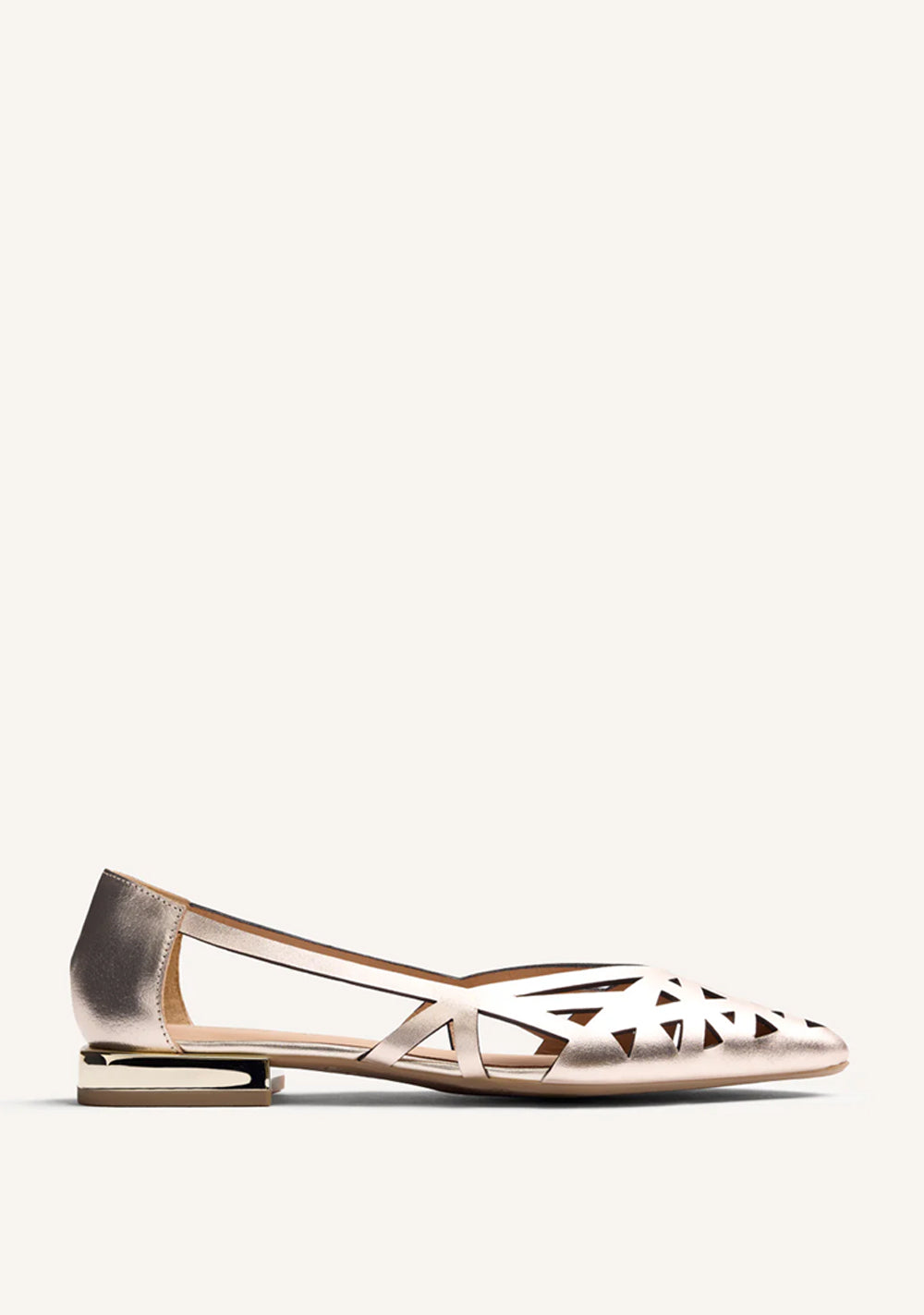 gioseppo zenske baletanke zlatna