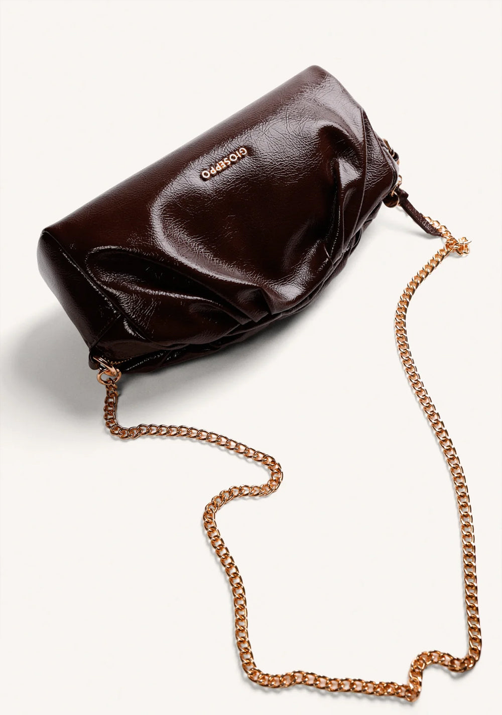 Gioseppo Ženska crossbody torba sa naboranim efektom braon