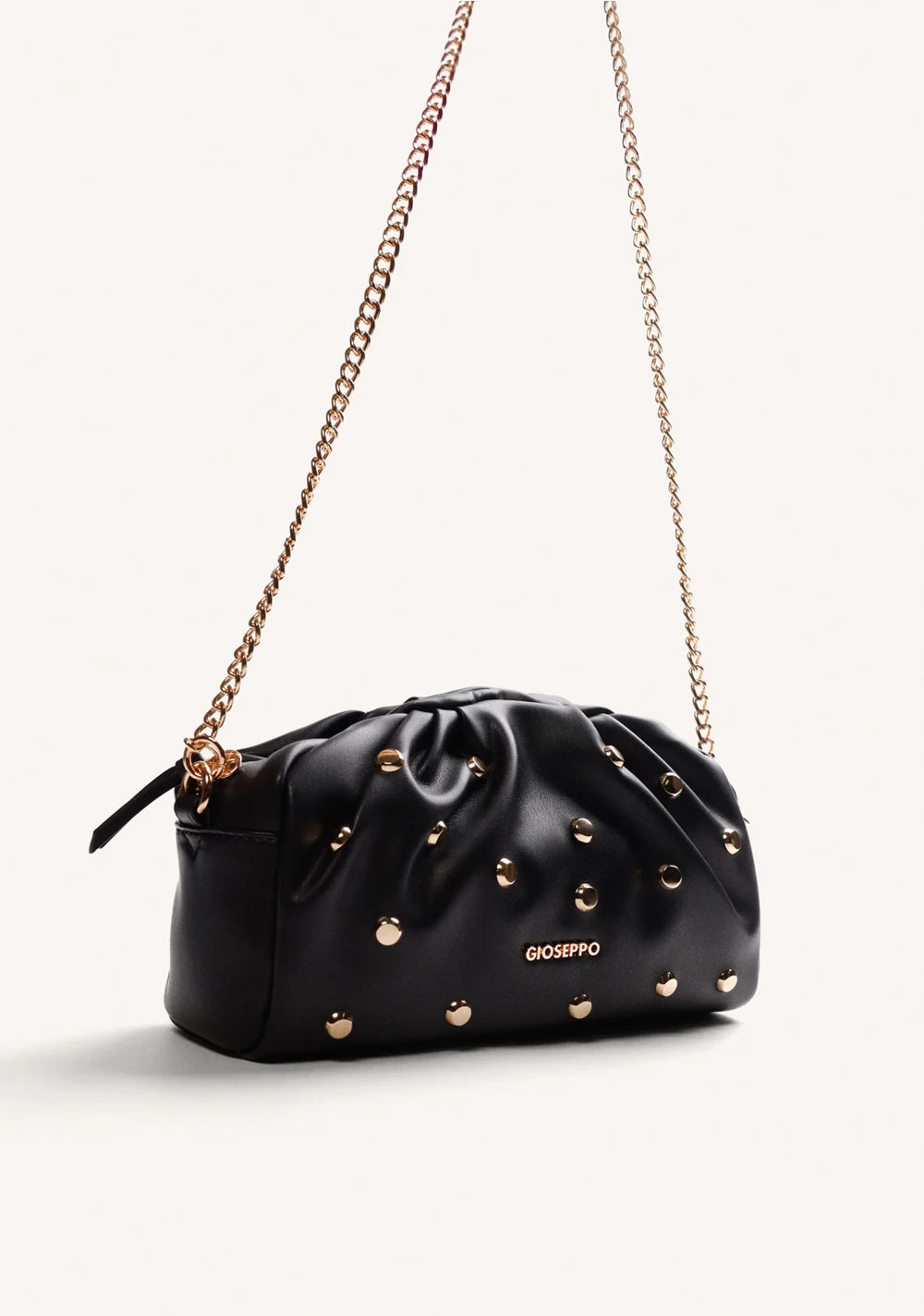 Gioseppo Ženska crossbody torba sa nitnama crna