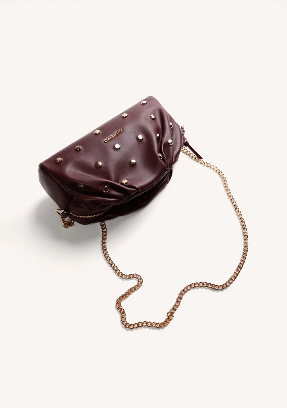 Gioseppo Ženska crossbody torba sa nitnama bordo