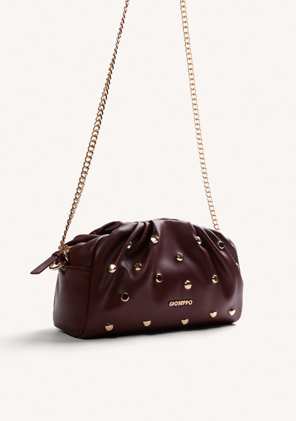 Gioseppo Ženska crossbody torba sa nitnama bordo