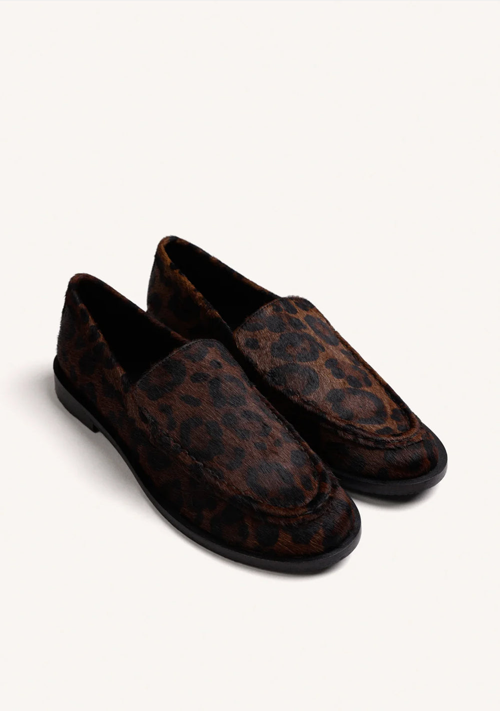 Gioseppo Ženske kožne mokasine sa leopard printom