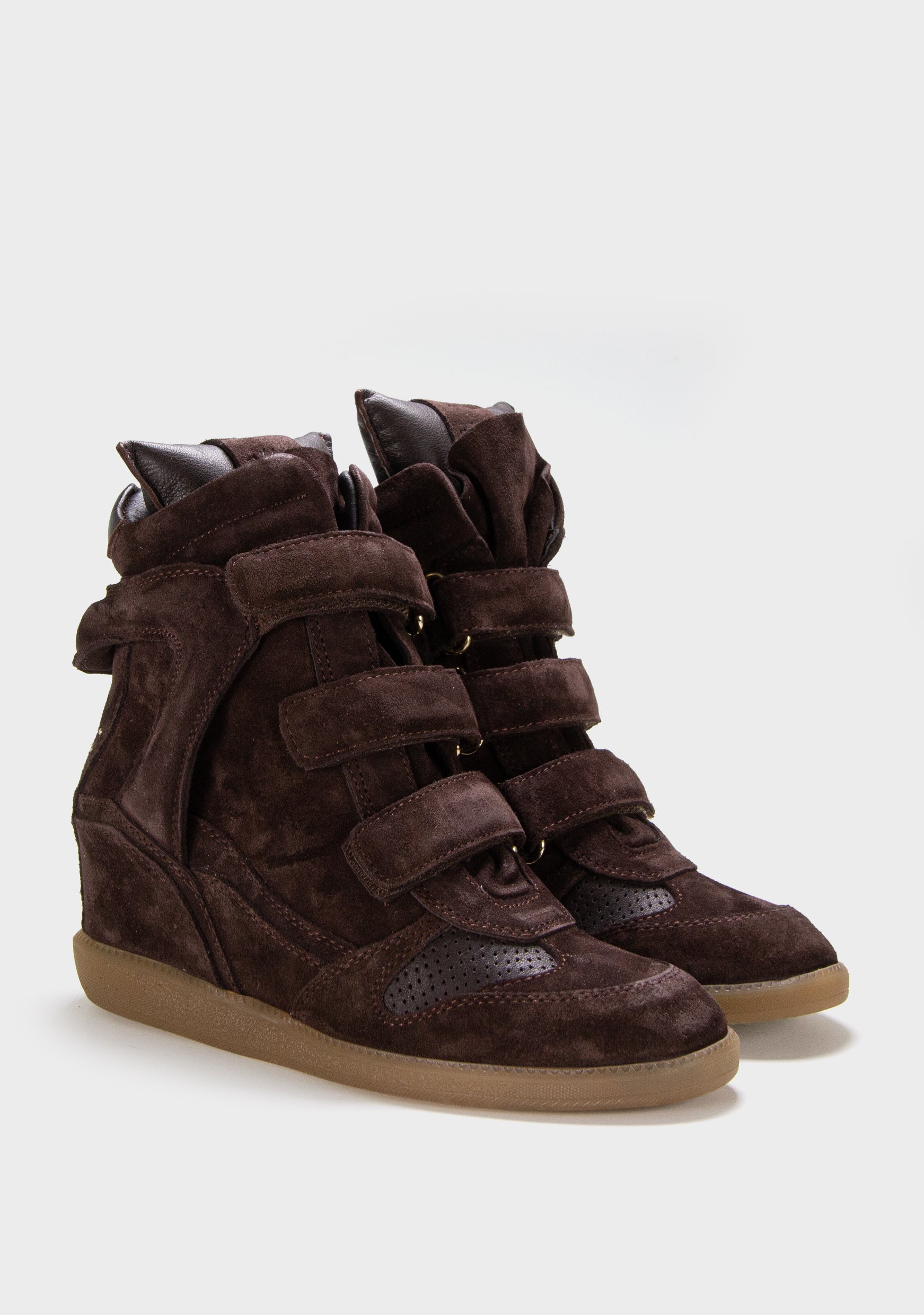 braon kozne patike na cicak sa platformom