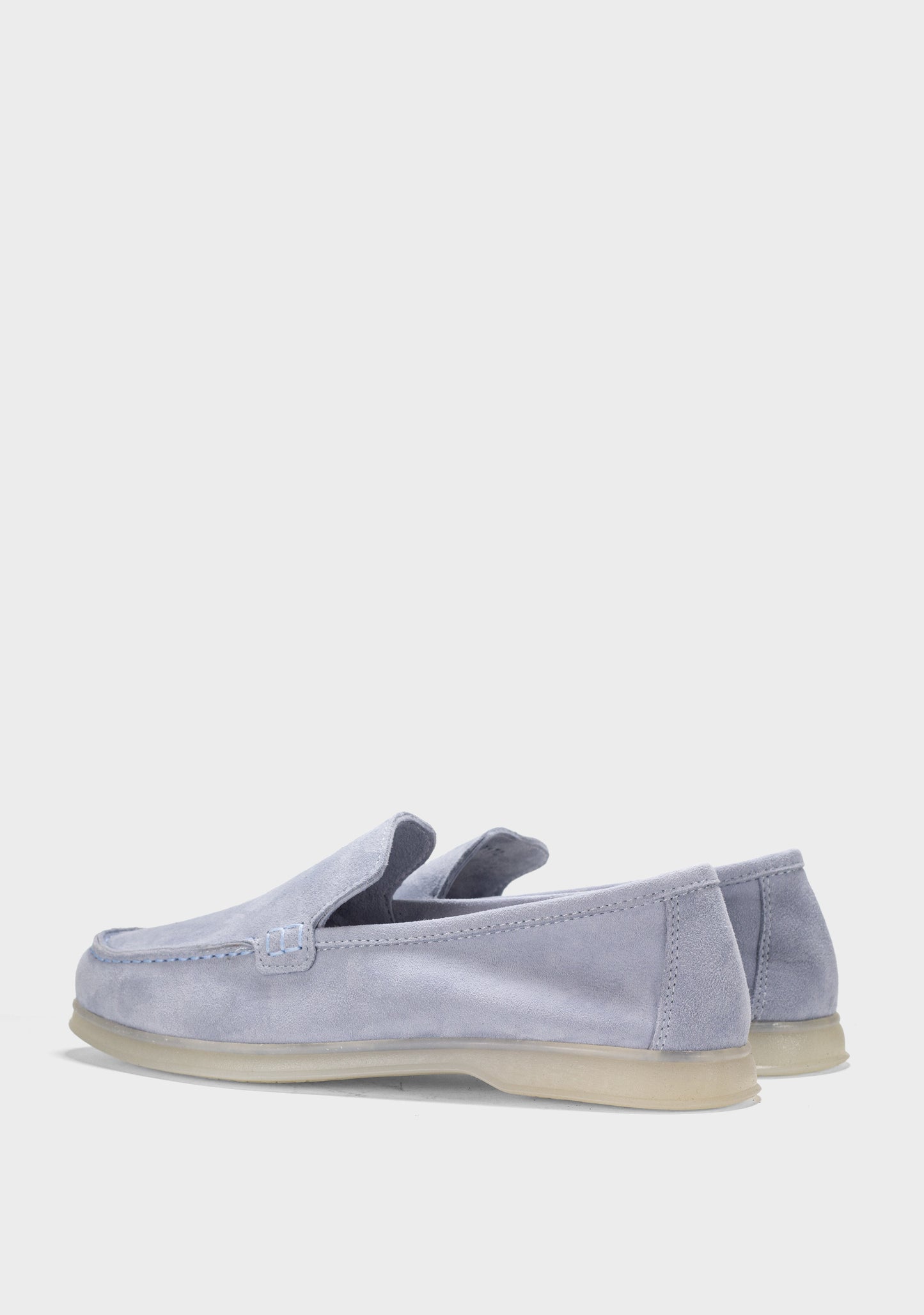 zenske kozne mokasine od velura plava boja