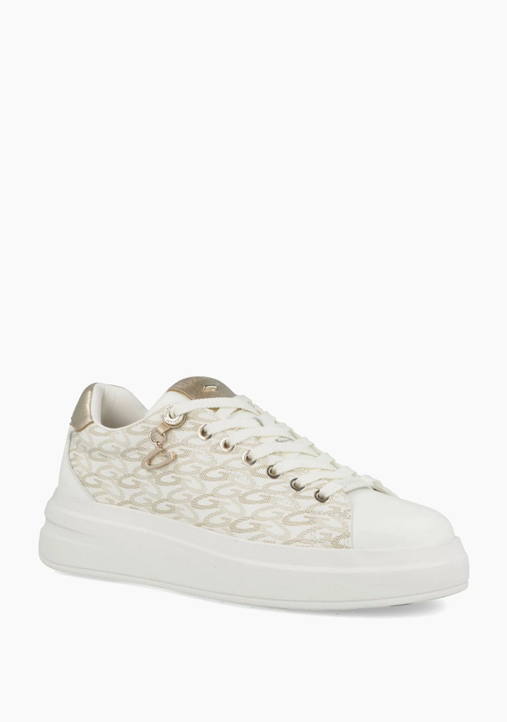 guardiani zenske patike sa printom bela