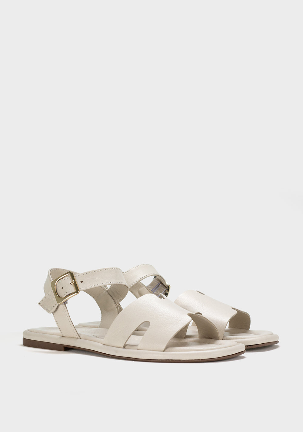 alba ecol zenske kozne sandale svetlo bez