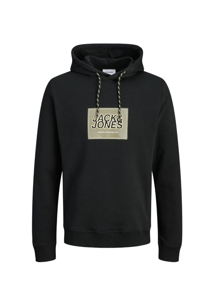 jack jones duks sa printom crna