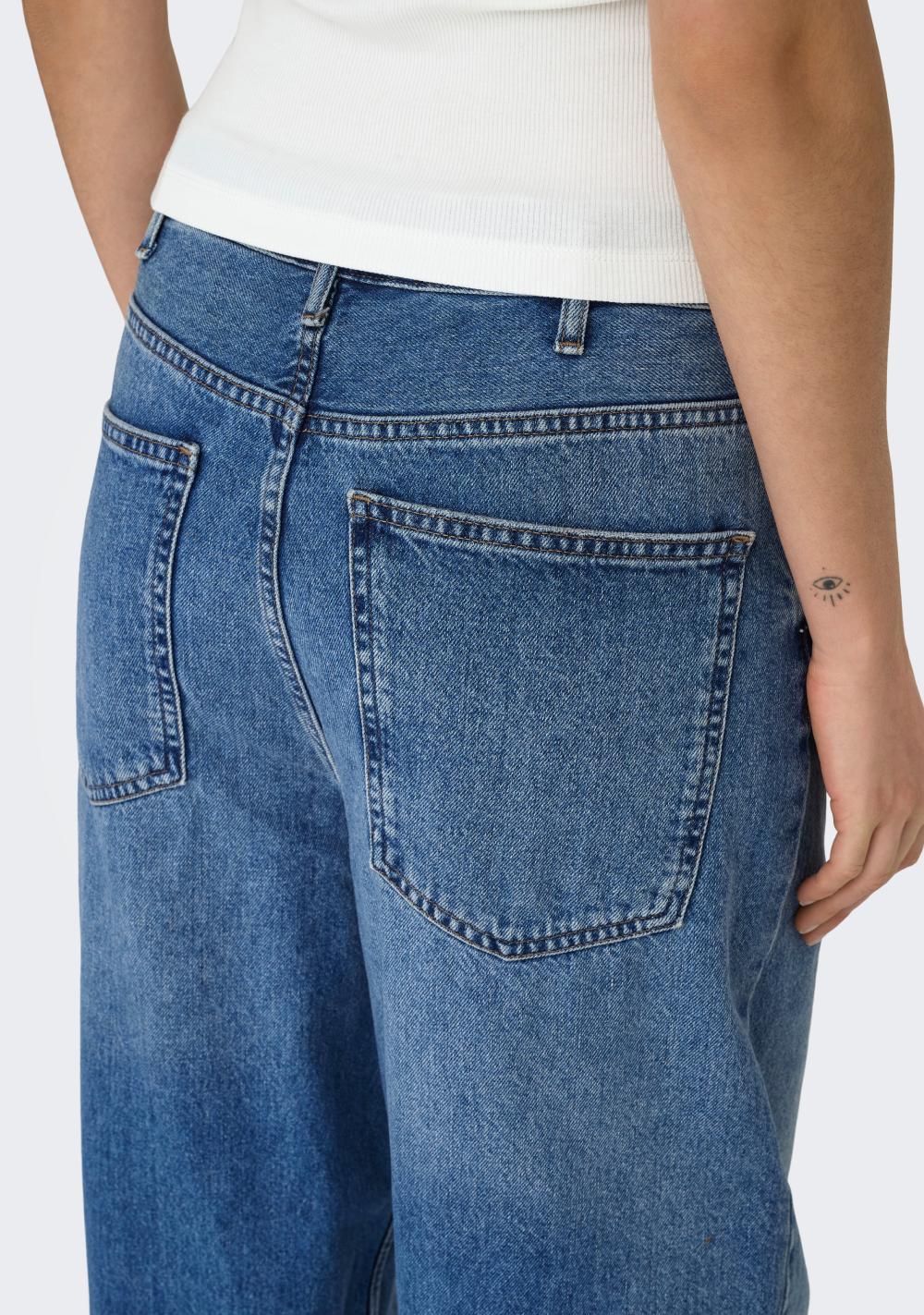 only amber zenske farmerke plava