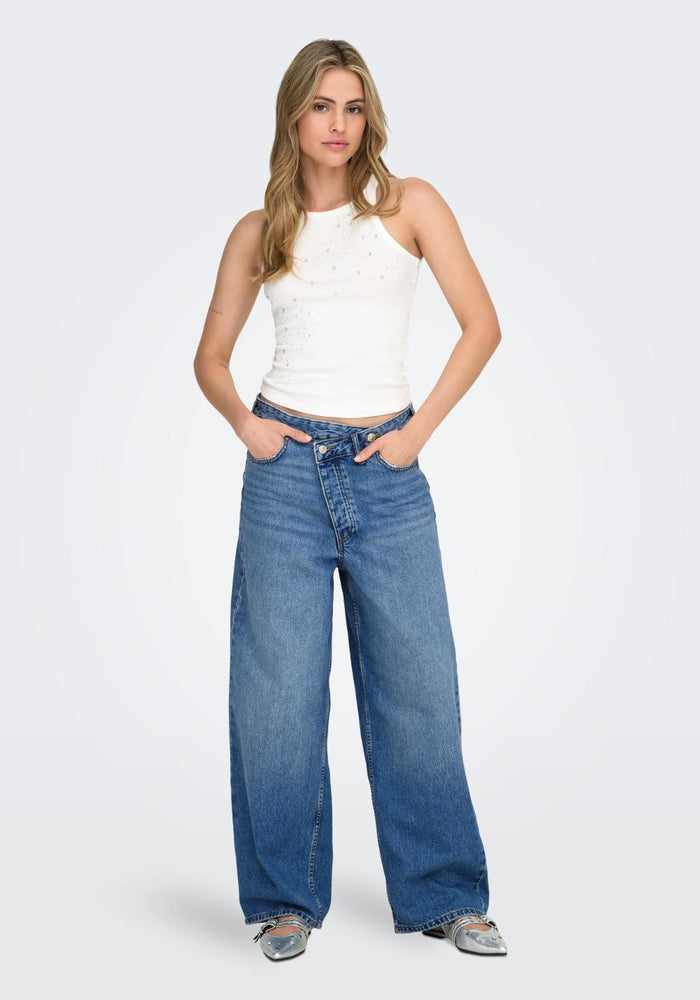 only amber zenske farmerke plava