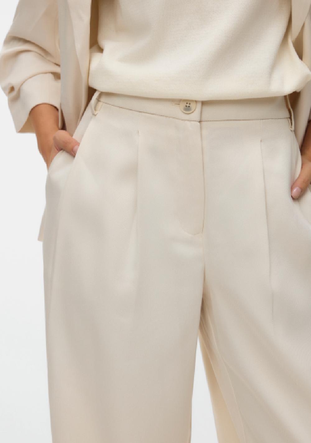 vero moda zenske elegantne siroke pantalone bez