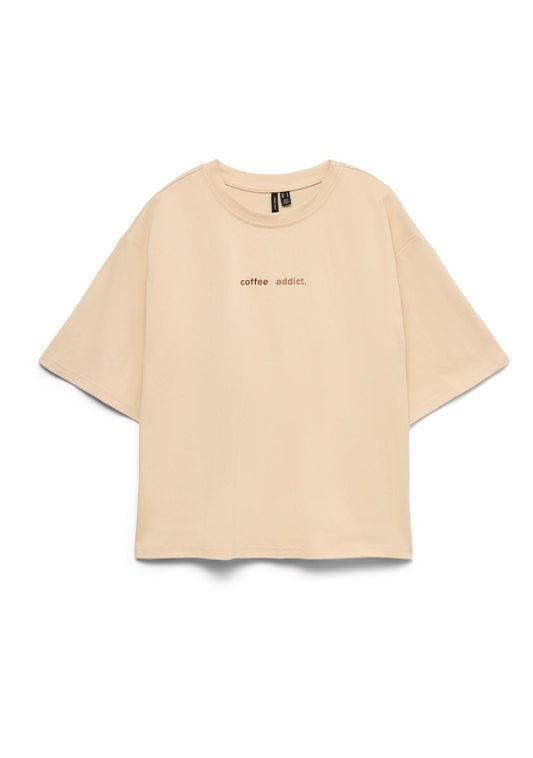 vero moda zenska majica sa printom bez