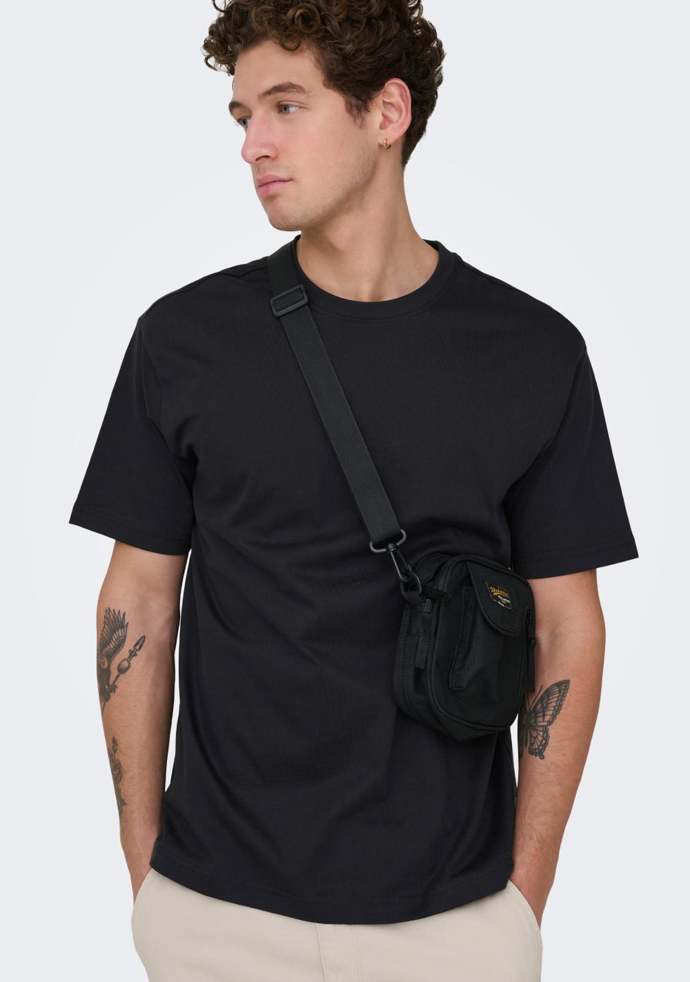 only sons muska majica crna