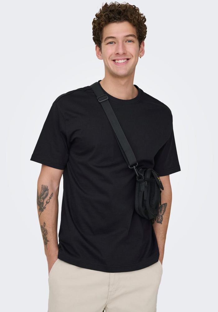 only sons muska majica crna