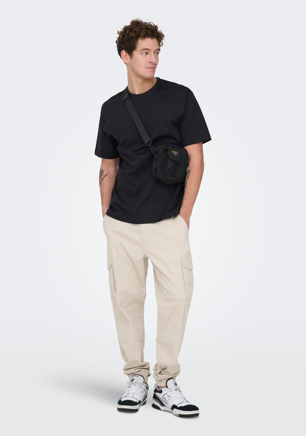 only sons muska majica crna