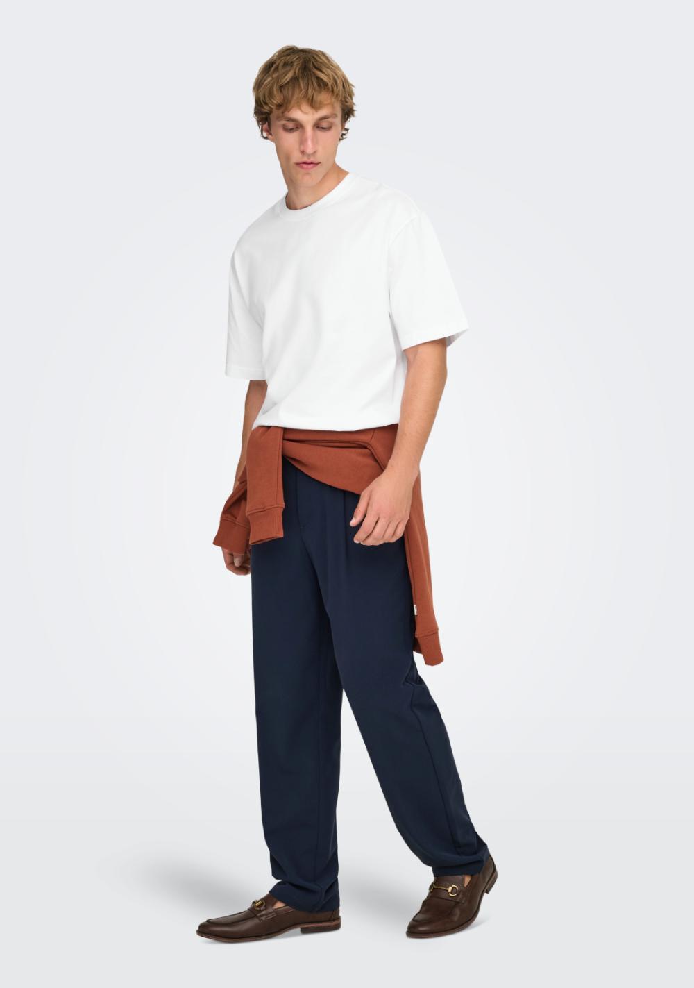 only sons muska majica bela