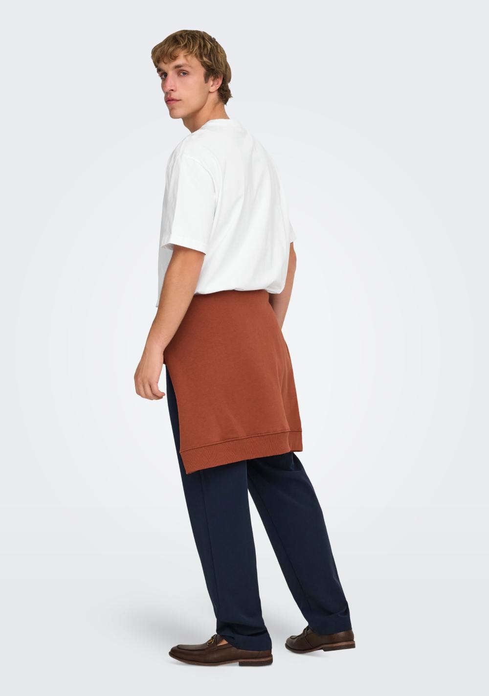 only sons muska majica bela