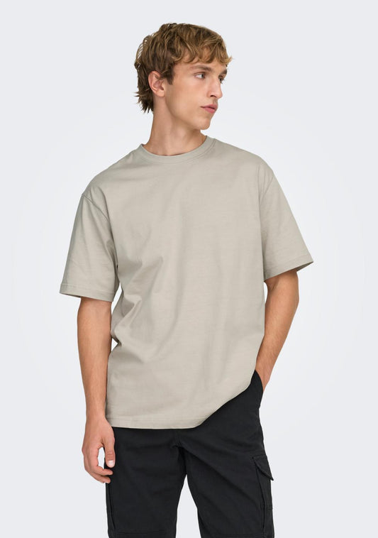 only sons muska majica siva