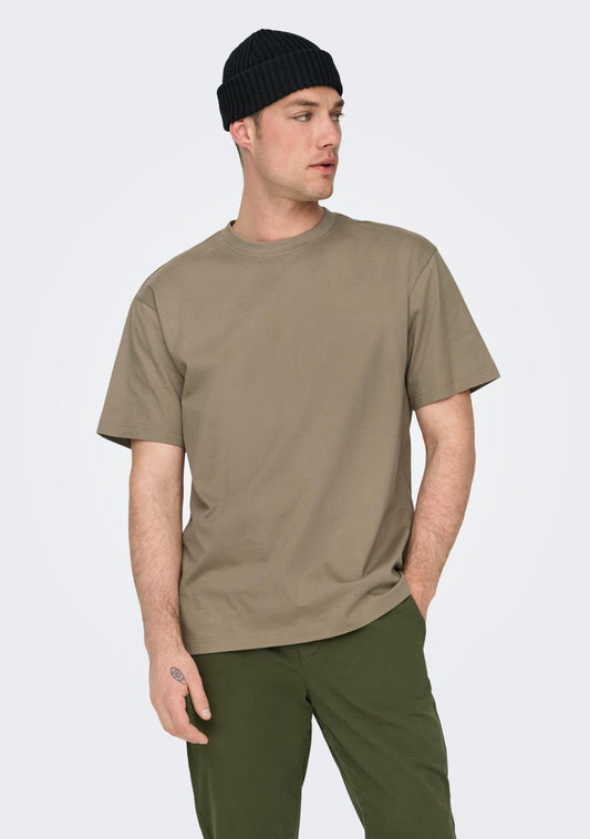 only sons muska majica zelena