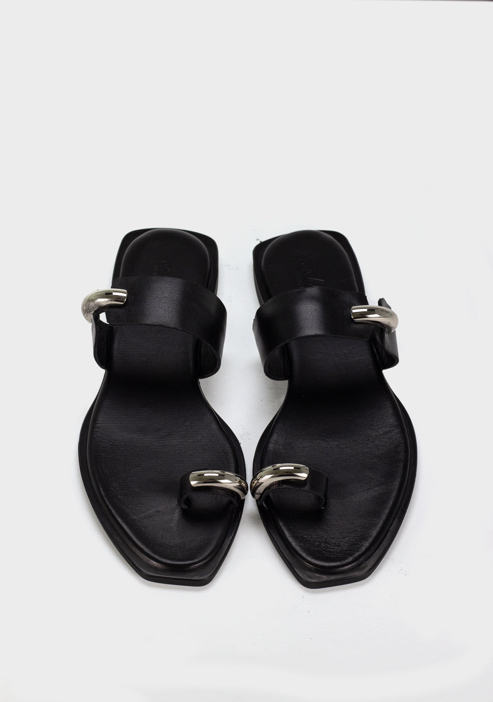 alba cain zenske kozne papuce crna