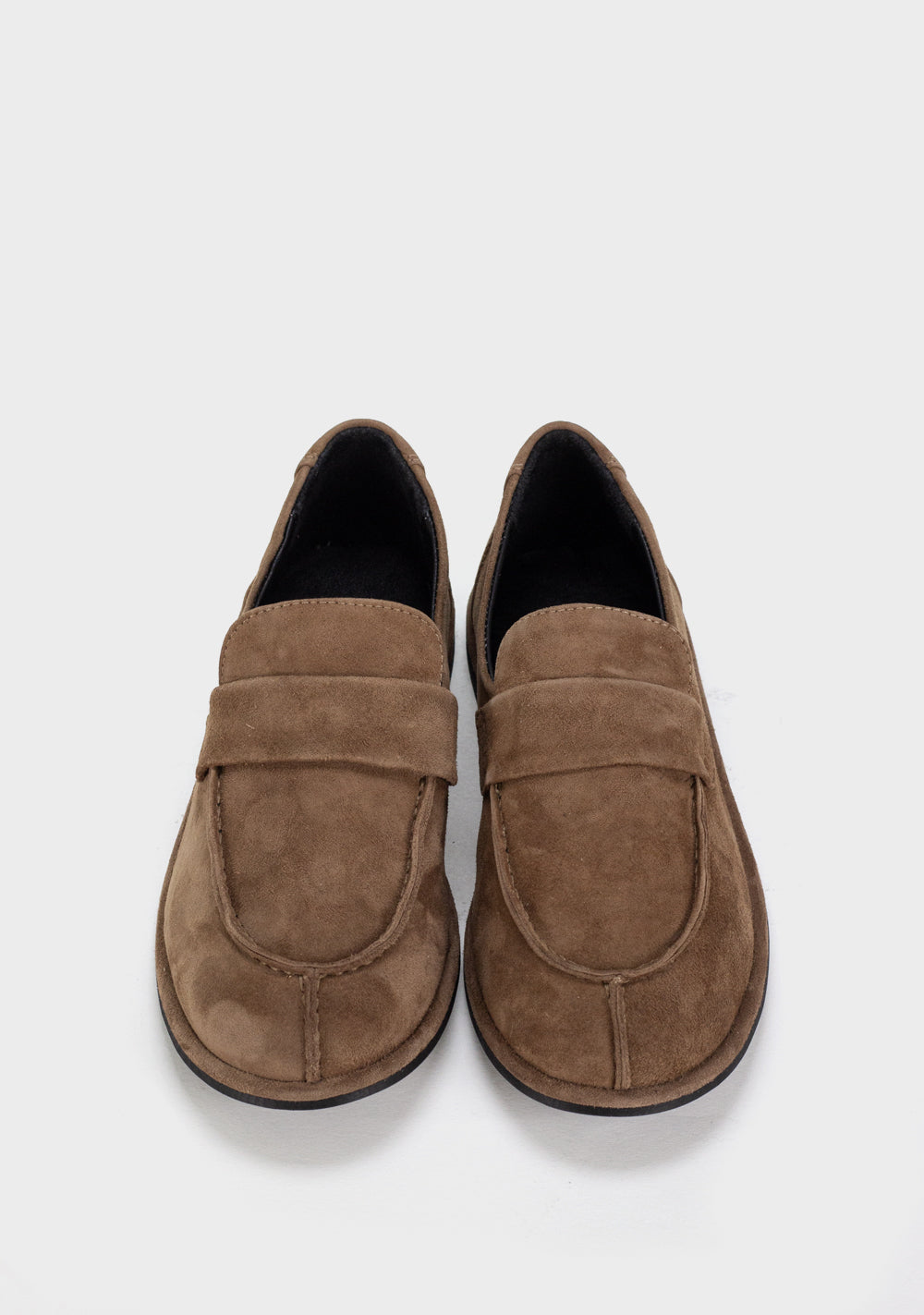 alba loaf zenske kozne mokasine braon