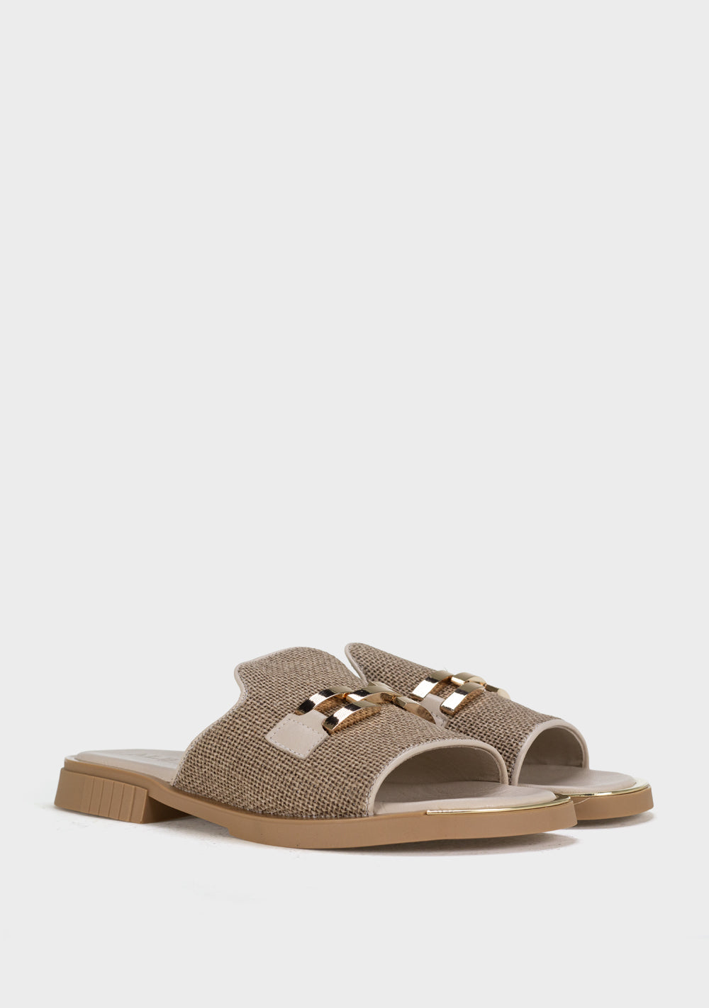 alba seli zenske kozne papuce bela