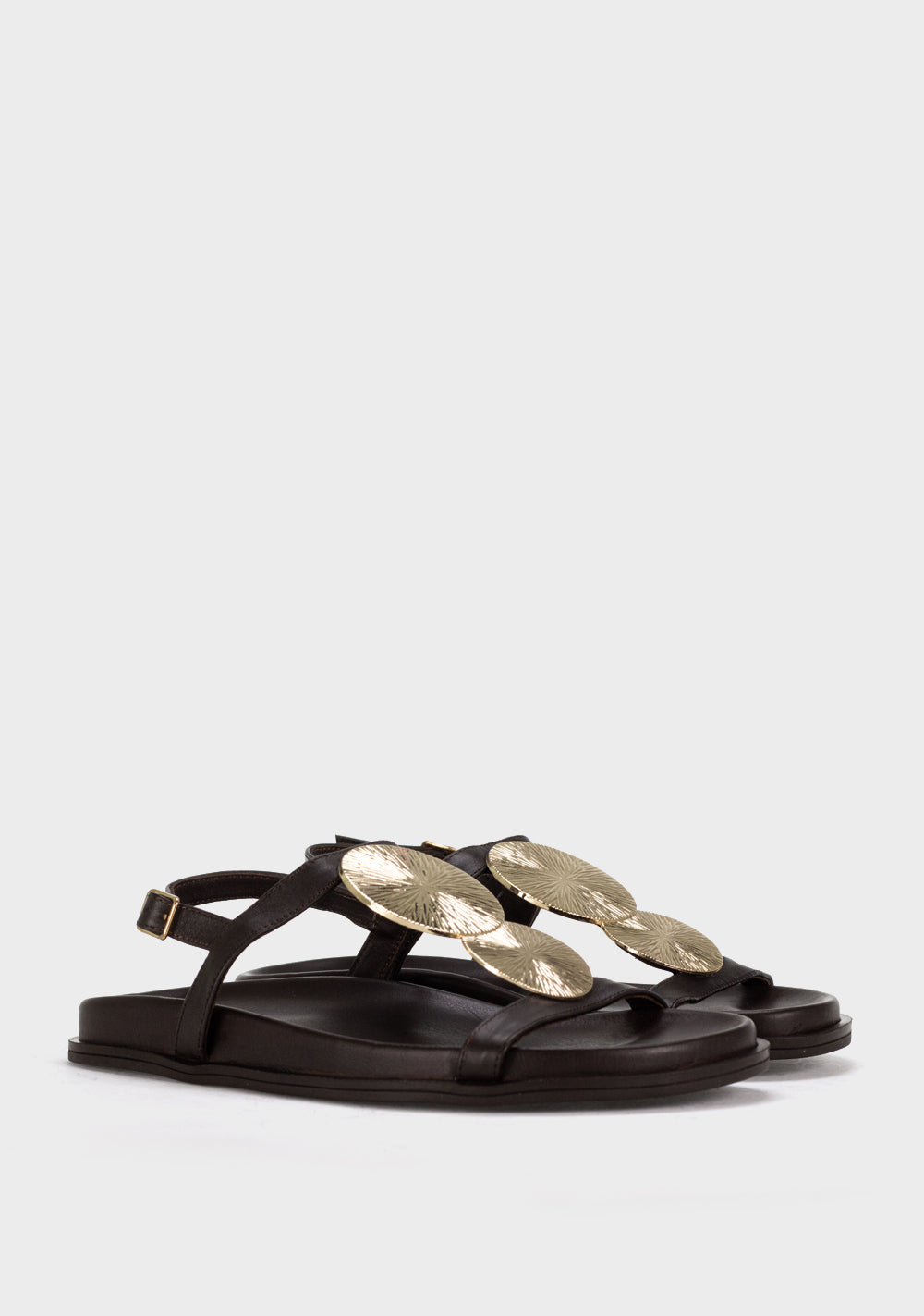 alba serena zenske sandale crna