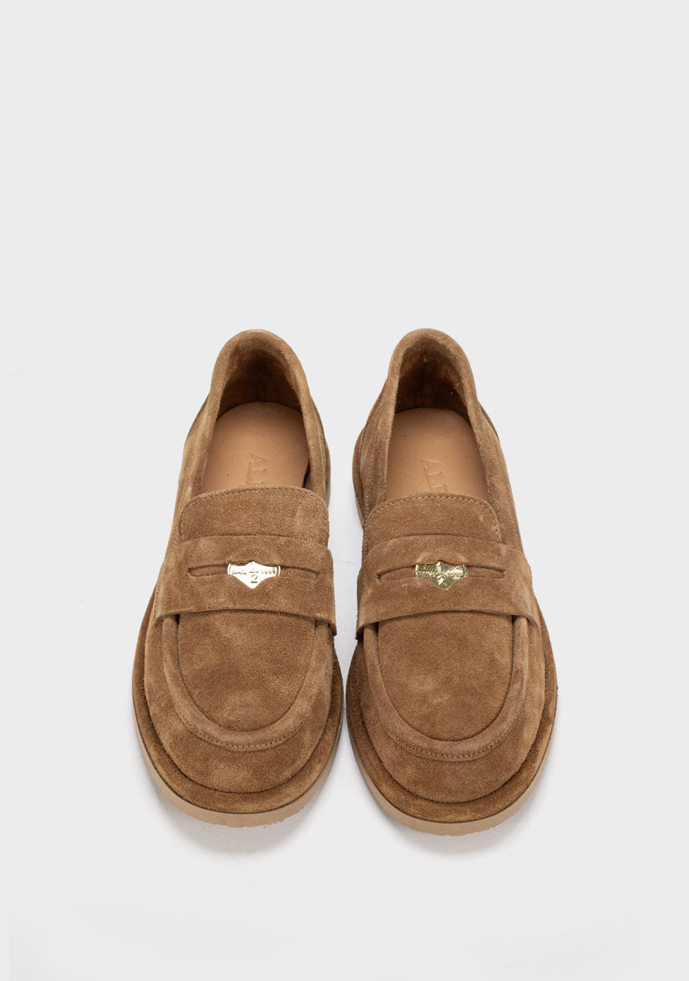 alba valeri zenske kozne mokasine braon