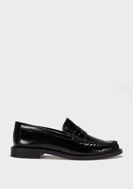 kozne zenske mokasine crna boja