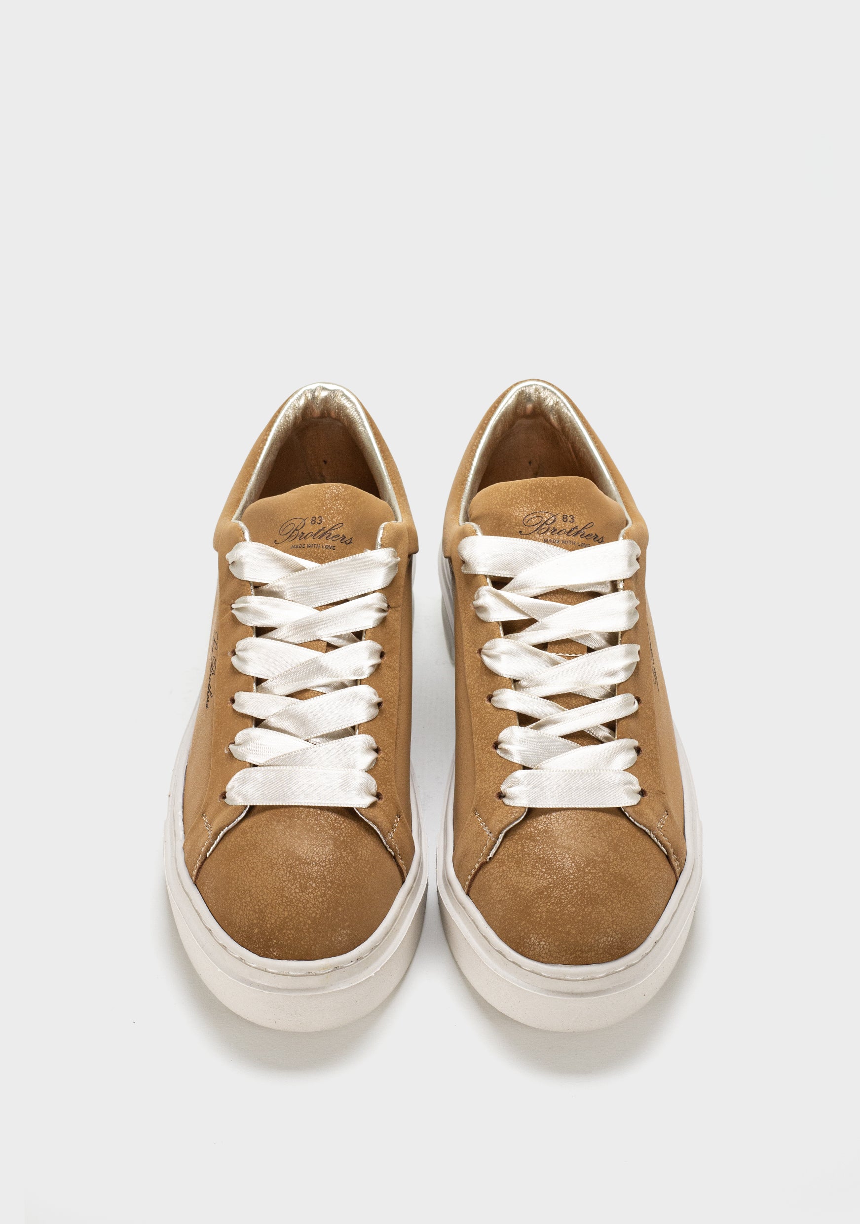 braon kozne zenske patike