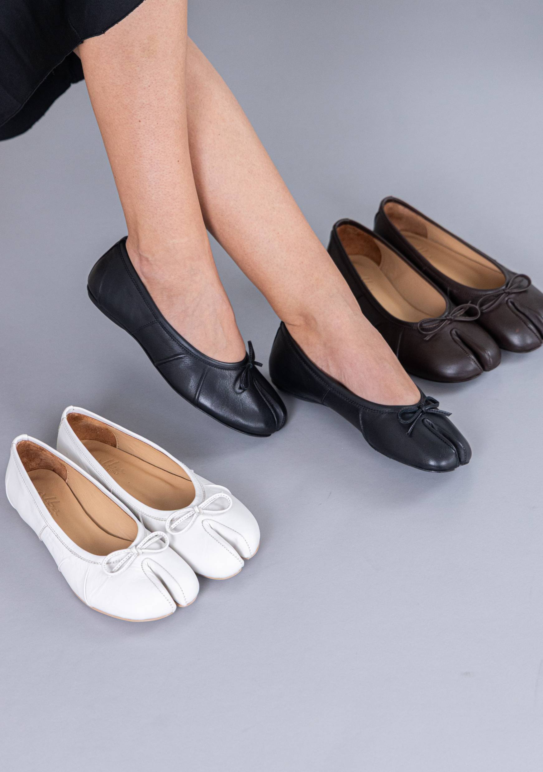 kozne baletanke crna boja