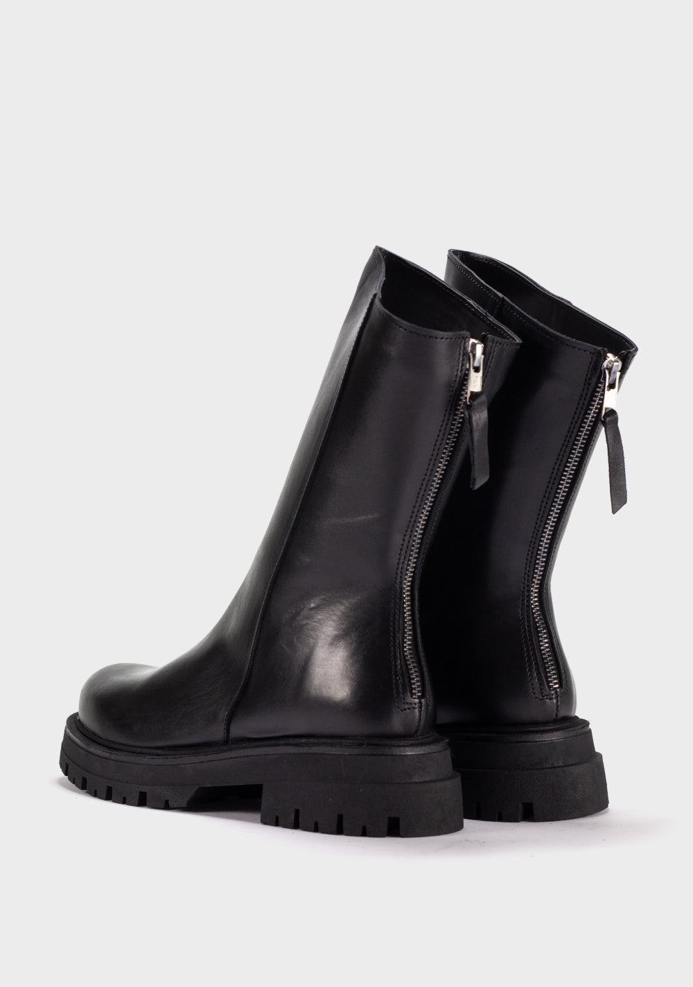 Alba Vera ženske kožne čizme crna