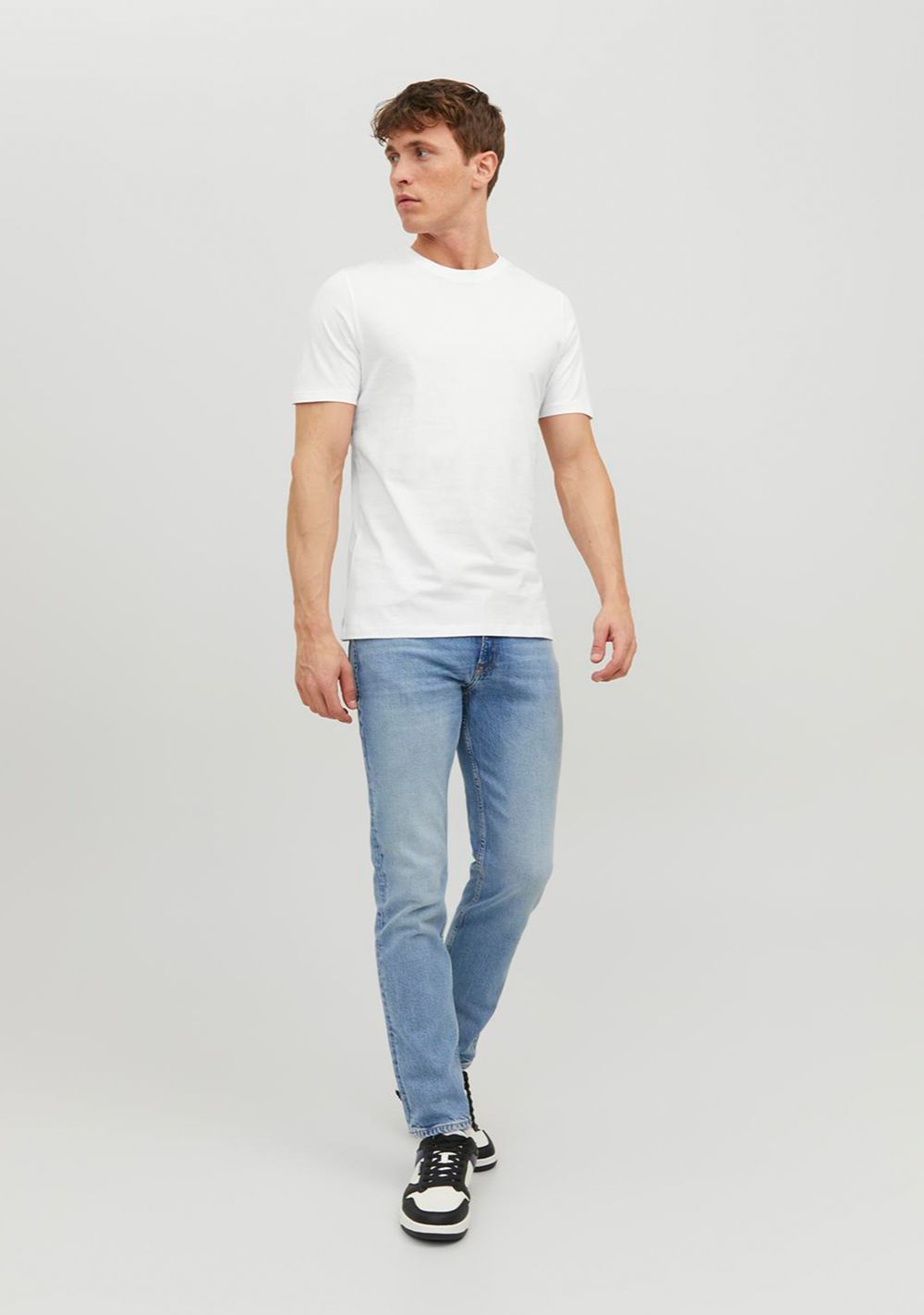 jack jones organic muska majica bela