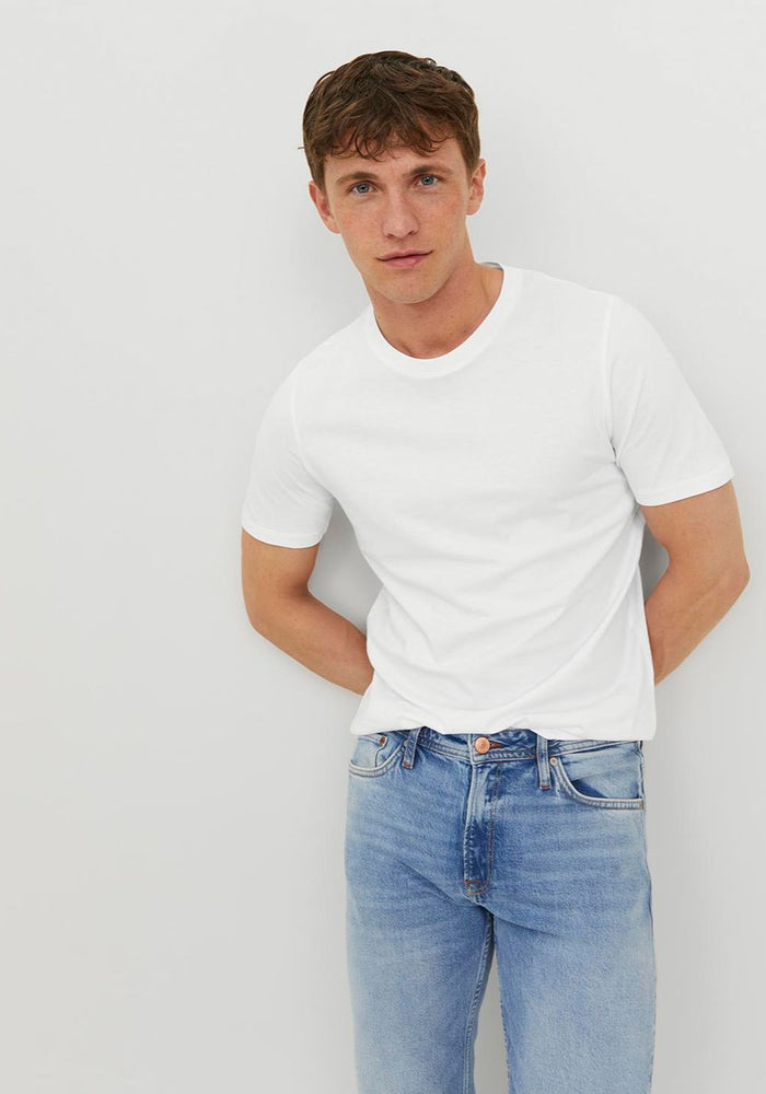jack jones organic muska majica bela
