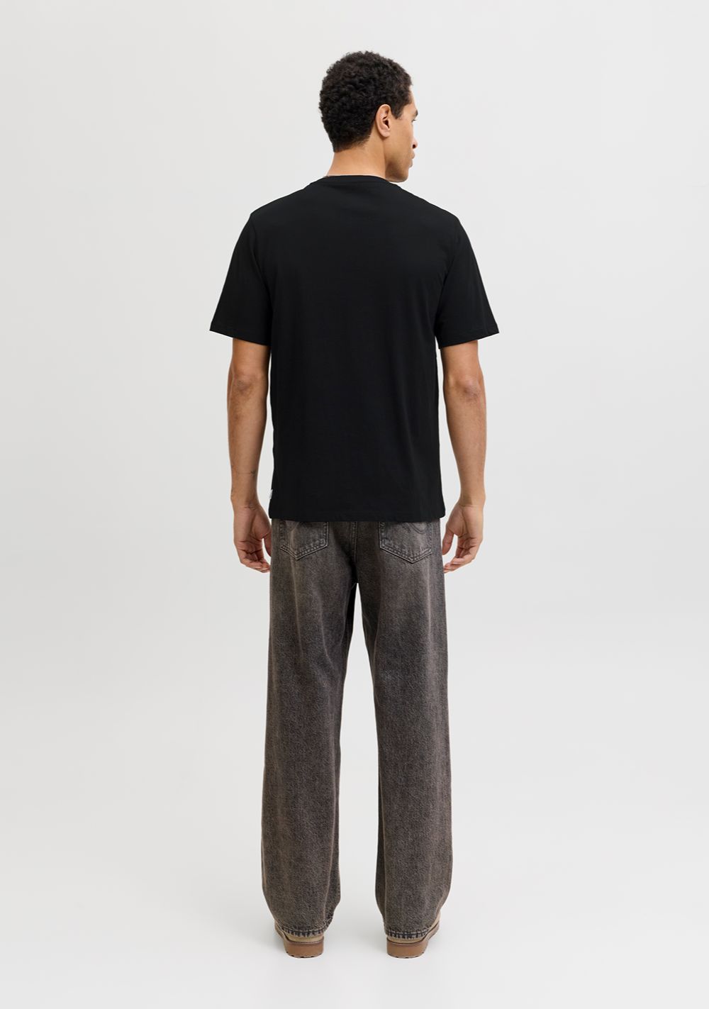 jack jones organic muska majica crna