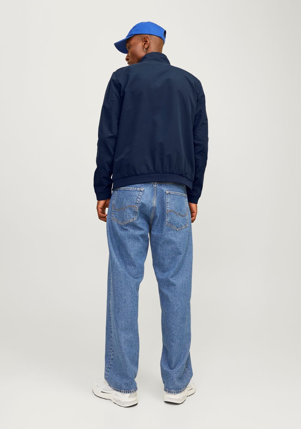 jack jones muska bomber jakna teget