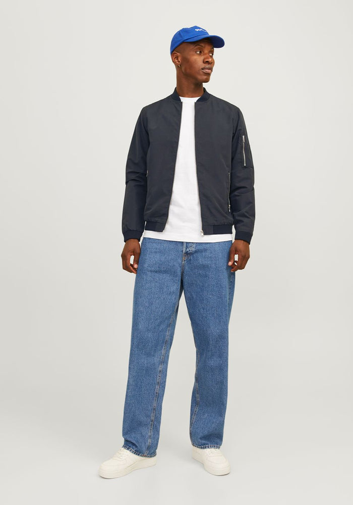 jack jones rush muska bomber jakna crna