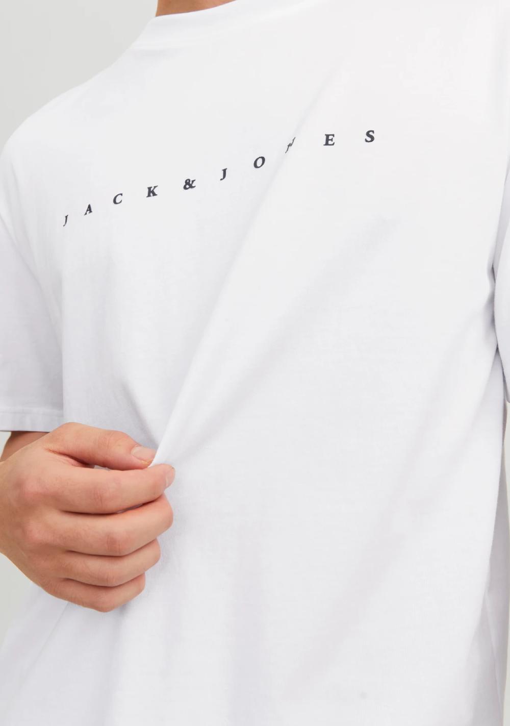 jack jones muska majica sa printom bela