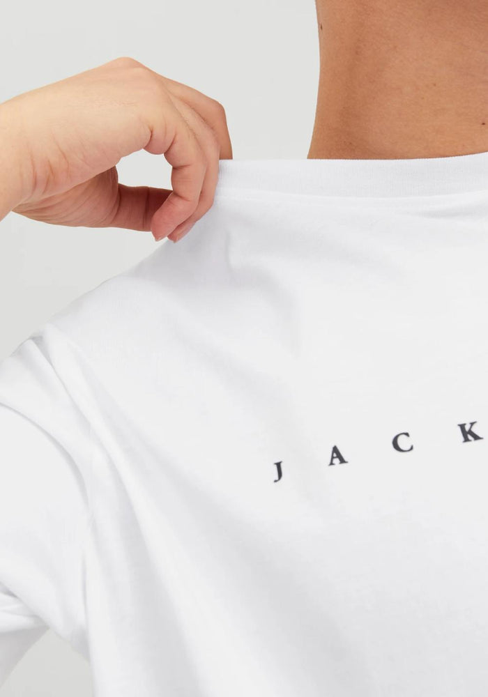 jack jones muska majica sa printom bela
